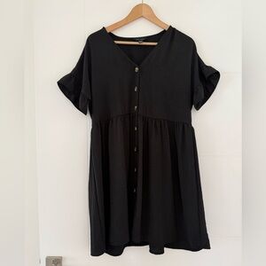 New Look Babydoll Flutter Sleeve Dress, size 8.